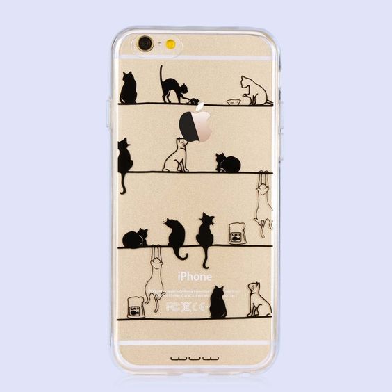 Coque iPhone avec des chats