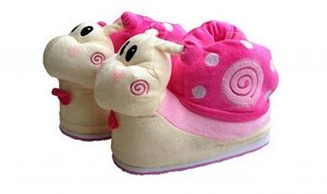 chausson rigolo escargot rose